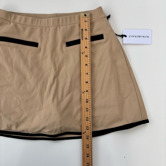 WeWoreWhat Beige High Rise Mini Skort Size Small, New with Tags! NWT - Picture 10 of 10